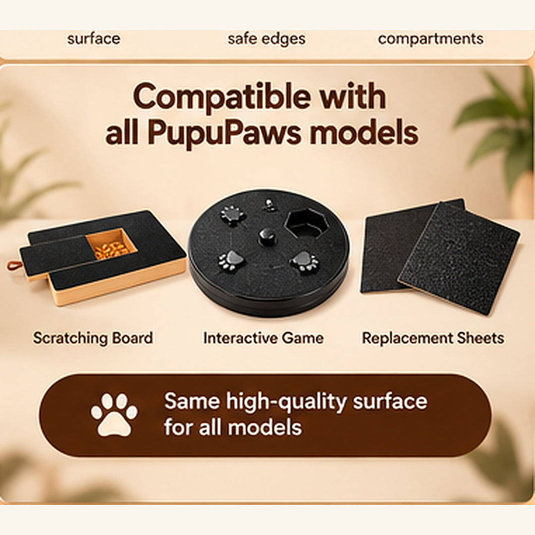 Dog Nail Filing Board With Treat Box